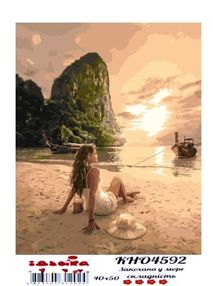 картина по номерам идейка   розпис по номерах ідейка  артикул КНО4592 закохана