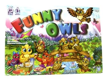 игра ходилка Funny owls DT G98 Ціна (цена) 33.60грн. | придбати  купити (купить) игра ходилка Funny owls DT G98 доставка по Украине, купить книгу, детские игрушки, компакт диски 0