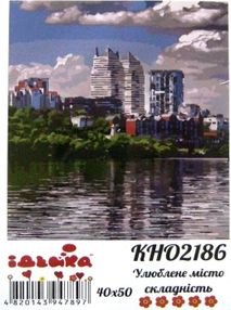 картина по номерам идейка   розпис по номерах ідейка  артикул КНО2186 улюблене