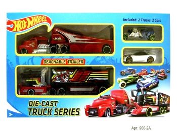 ИД Трейлер 900-2А с машинками (32,8х5,2х18,3см)