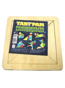 гра дерев'яна танграм