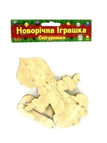 іграшка новорічна снігуронька деревяна розмальовка іграшка новорічна снігуронька деревяна розмальовка