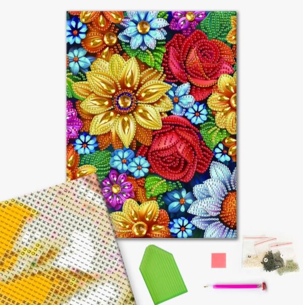Алмазна мозаїка 25х25 BH029 Квіткова колекція brushme Брашми Ціна (цена) 162.50грн. | придбати  купити (купить) Алмазна мозаїка 25х25 BH029 Квіткова колекція brushme Брашми доставка по Украине, купить книгу, детские игрушки, компакт диски 1