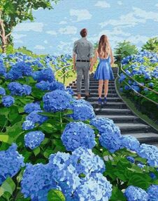 Розпис по номерах 40х50 КНО4753 Гуляючи удвох "Ідейка"