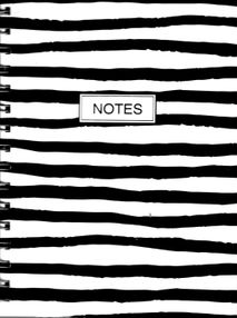 блокнот А5 чорні сторінки (пружина) тверда обкладинка ТОП-3