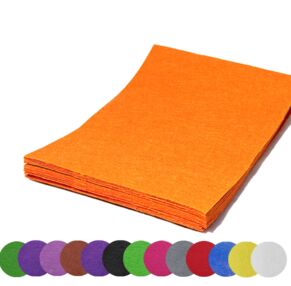 Фетр А4 0,8 мм 10 аркушів коричневий