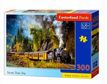 пазли castorland 300 елементів steam train trip 030446