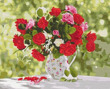 Розпис по номерах 40х50 КНО3108 Розмаїття барв "Ідейка"