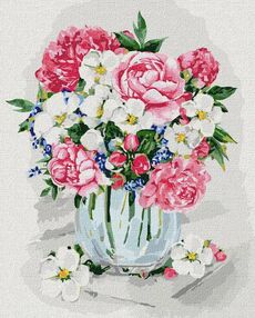 Розпис по номерах 40х50 КНО2099 Запах літа "Ідейка"