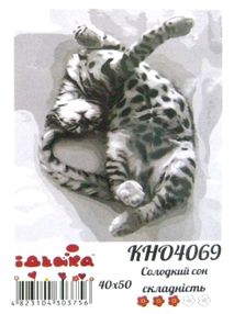 Розпис по номерах 40х50 КНО4069 Солодкий сон "Ідейка"