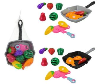 Продукти на ліпучці 2 види  пательня овочі досточка ніж SC-7