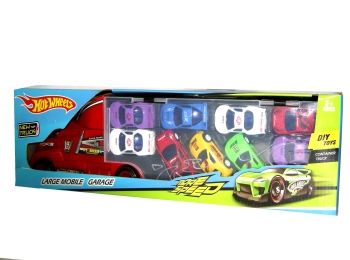 ИД Трейлер 61SC c машинами Hot Wheels Ціна (цена) 329.40грн. | придбати  купити (купить) ИД Трейлер 61SC c машинами Hot Wheels доставка по Украине, купить книгу, детские игрушки, компакт диски 0