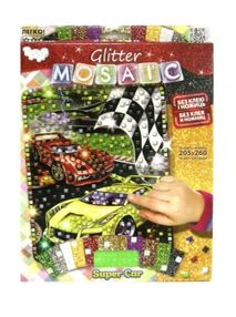 блискуча мозаїка Glitter mosaic БМ-03-02 Super Car