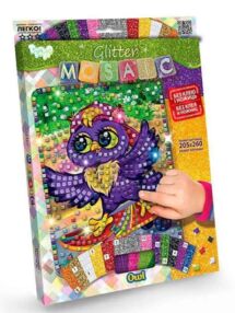 блискуча мозаїка Glitter mosaic БМ-03-04 Owl