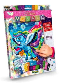 блискуча мозаїка Glitter mosaic БМ-03-06 Pony