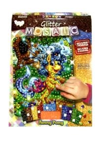 блискуча мозаїка Glitter mosaic БМ-03-07 Funny Pony