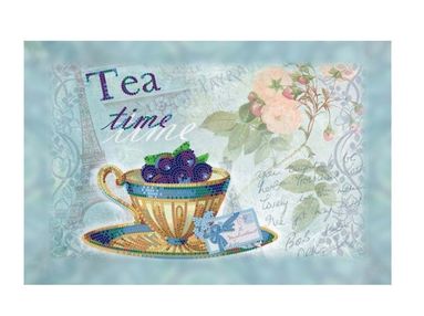 вышивка бисером   вишивка бісером ідейка  артикул ВБ2012 черничний чай идейка