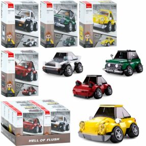 Конструктор Sluban авто серія машина 4 види від 156 деталей М38-В1206