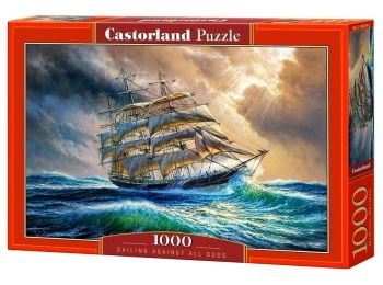 пазли castorland 1000 елементів sailing against all odds 104529