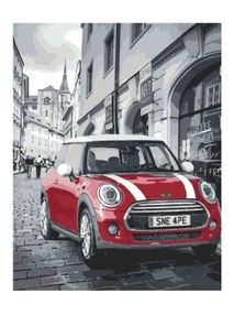 картина по номерам идейка   розпис по номерах ідейка  артикул КНО3504 mini coop