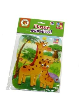 магнітні пазли Жирафчик   Baby Puzzle Ціна (цена) 47.00грн. | придбати  купити (купить) магнітні пазли Жирафчик   Baby Puzzle доставка по Украине, купить книгу, детские игрушки, компакт диски 0