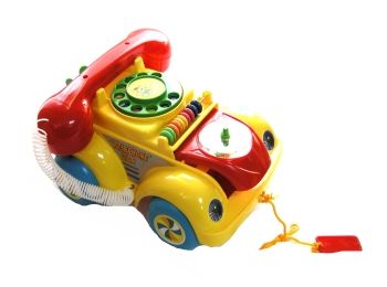 каталка машинка - телефон на шнурке 705 p