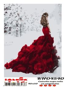 картина по номерам идейка   розпис по номерах ідейка  артикул КНО4540 снігова к