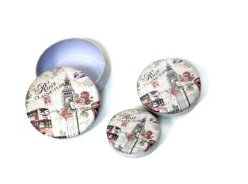 ИД Шкатулка 24525С 3 в 1 метал