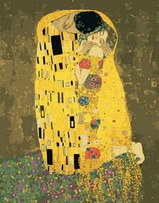 Розпис по номерах 40х50 КНО4534 Поцілунок 2 Густав Клімт "Ідейка"