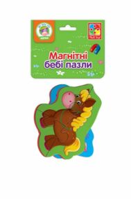 Пазли магнітні VT3208-09 Коник та поросятко "Vladi Toys"