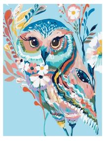 Розпис по номерах 40х50 КНО2471 Сова 2 "Ідейка"
