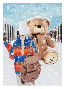 Розпис по номерах 40х50 КНО4781 Казкова мить "Ідейка"