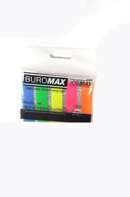 стікер закладки пластикові з клейким шаром 45 х 12 мм 5 кольорів / 20 аркушів ВМ.2301-98 стікер закладки пластикові з клейким шаром 45 х 12 мм 5 кольорів / 20 аркушів ВМ.2301-98