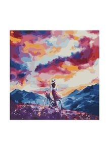 картина по номерам ідейка 40х40 КНО2078 подих вітру розпис по номерах  ціна