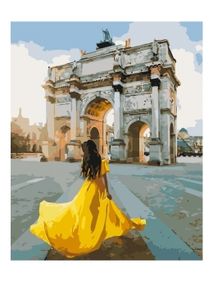 Розпис по номерах 40х50 КНО4625 Триумфальна велич "Ідейка"