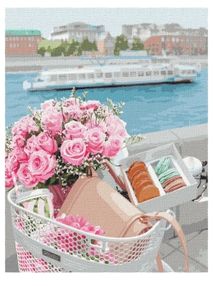 картина по номерам идейка   розпис по номерах ідейка  артикул КНО3585 прогулянк