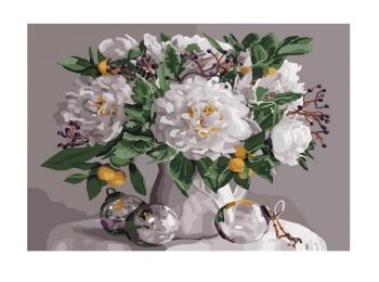 картина по номерам идейка   розпис по номерах ідейка  артикул КНО3054 ароматні