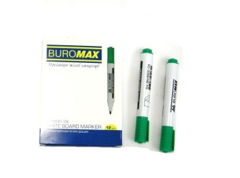 маркер buromax для дошки зелений артикул ВМ 8800-04 маркер buromax для дошки зелений артикул ВМ 8800-04