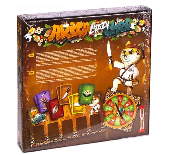 Гра akita crazy chef (g-acc-01-01)danko toys ціна Ціна (цена) 94.50грн. | придбати  купити (купить) Гра akita crazy chef (g-acc-01-01)danko toys ціна доставка по Украине, купить книгу, детские игрушки, компакт диски 2