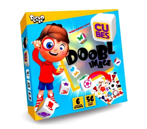 Гра Doobl image Cubes      DBI-04-01U Ціна (цена) 76.00грн. | придбати  купити (купить) Гра Doobl image Cubes      DBI-04-01U доставка по Украине, купить книгу, детские игрушки, компакт диски 1