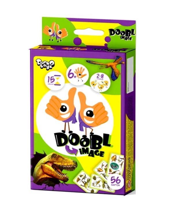 Гра Doobl image Dino DBI-02-05U Ціна (цена) 32.70грн. | придбати  купити (купить) Гра Doobl image Dino DBI-02-05U доставка по Украине, купить книгу, детские игрушки, компакт диски 1