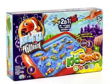 Гра Кльова риболовля + Кінетичний пісок KRKS-01-01
