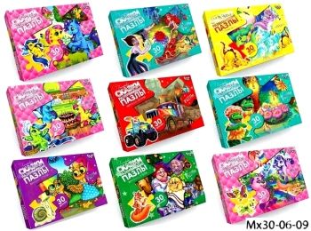 пазли казки 30 елементів в асортименті