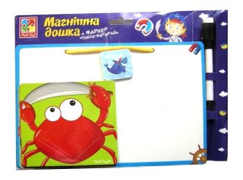магнітна дошка з трафаретами пірати артикул VT3601-14 Ціна (цена) 59.50грн. | придбати  купити (купить) магнітна дошка з трафаретами пірати артикул VT3601-14 доставка по Украине, купить книгу, детские игрушки, компакт диски 0
