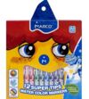 фломастер водні 12 кольорів MARCO  1630 Ціна (цена) 81.30грн. | придбати  купити (купить) фломастер водні 12 кольорів MARCO  1630 доставка по Украине, купить книгу, детские игрушки, компакт диски 1