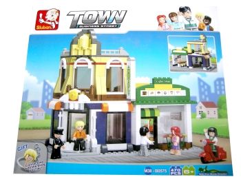 ИД Конструктор М38-В0575 Sluban 470ел Город Магазин