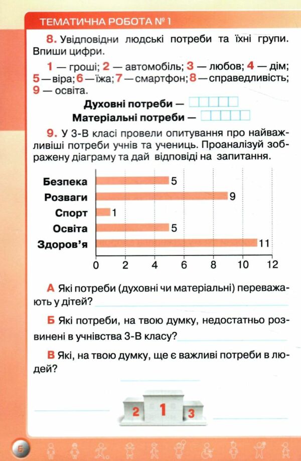 я досліджую світ 3 клас мої досягнення 2025 рік Ціна (цена) 45.38грн. | придбати  купити (купить) я досліджую світ 3 клас мої досягнення 2025 рік доставка по Украине, купить книгу, детские игрушки, компакт диски 5