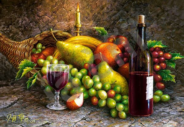 пазли castorland 1000 елементів 104604 fruit and wine Ціна (цена) 205.40грн. | придбати  купити (купить) пазли castorland 1000 елементів 104604 fruit and wine доставка по Украине, купить книгу, детские игрушки, компакт диски 1