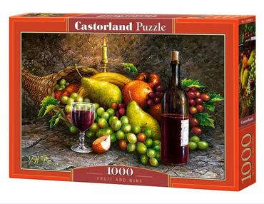 пазли castorland 1000 елементів 104604 fruit and wine