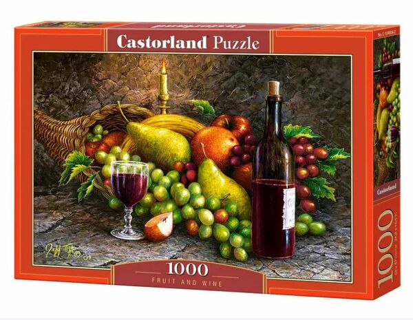 пазли castorland 1000 елементів 104604 fruit and wine Ціна (цена) 228.00грн. | придбати  купити (купить) пазли castorland 1000 елементів 104604 fruit and wine доставка по Украине, купить книгу, детские игрушки, компакт диски 0